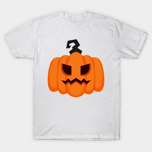 Pumpkin Illustration T-Shirt by kolega